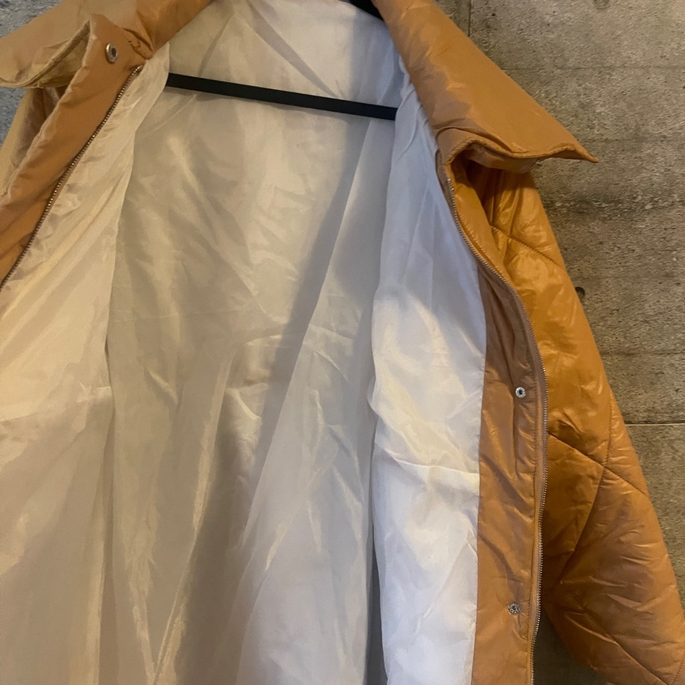 ****NOT FOR SALE****Fall Jacket Tan Size M/L - Picture 5 of 7